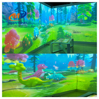 Jeux muraux interactifs 3D, vidéoprojecteur pour enfants, numérisation AR, dessin, zone de jeu intérieure pour les occasions scolaires