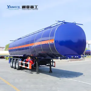 Tongya thương hiệu 10000 gallon 15000 18000 lít nấu ăn dầu cọ nhiên liệu tàu chở dầu bán Trailer xe tải để bán trong UAE saudi arabia