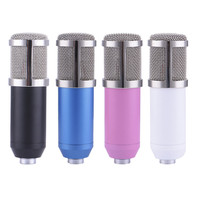 Microphone à condensateur professionnel BM800 Audio Studio Microphone d'enregistrement vocal pour ordinateur d'enregistrement KTV Radio Braodcasting