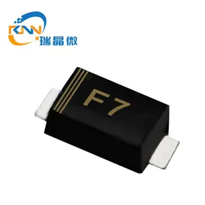 F7 F1M FR107W二极管工厂SMD整流二极管1A 1000V SOD123 1A 1000V电子硅F7二极管