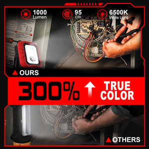 Đèn làm việc đa chức năng, sạc lại được, chống nước IPX5, xoay 360 độ, độ sáng cao, bán buôn nhà máy năm 2024 - Product Image 3