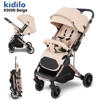 Poussette Bébé Pliable Portable Ultra-Légère Multifonctionnelle Assise et Allongée pour Enfants