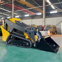 Minipala Gommata V1000 con Cingoli Triangolari Allargati, Motore Diesel da 25 CV, Potenza Affidabile, Macchinario per Costruzioni Forestali