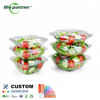 Boîte d'emballage alimentaire jetable en gros, inviolable et résistante, pour bonbons, biscuits, pâtisseries, snacks et charcuterie