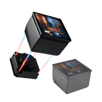 Refroidisseur liquide pour processeur ARGB 360 mm, radiateur en aluminium pur, écran LCD, système de refroidissement par eau ultra silencieux 22 dBA