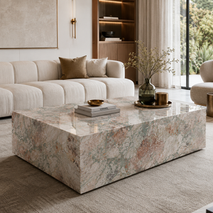 F.S. Pink Green Sintered <b>Stone</b> Slabs Polished Marble Look Porcelain Tile 1600 x 3200 x 12 mm for Wall - Product Image 5