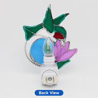 Lampe murale décorative de Noël à brancher, faible consommation d'énergie, disponible en OEM, pour projets de décoration intérieure de Noël