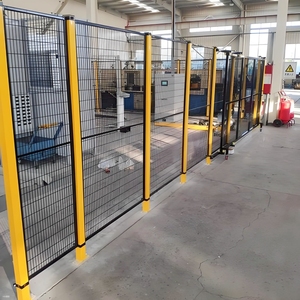 Clôture d'<span class=keywords><strong>isolation</strong></span> en treillis métallique pour atelier, cloison de séparation d'entrepôt, treillis sur mesure galvanisé, filet de sécurité pour la protection des équipements - Product Image 4