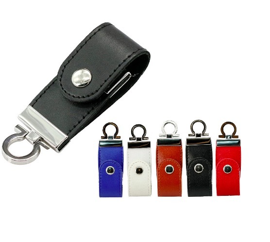 Best Selling PU Leather Custom logo 8GB Leather Usb Flash Drive Key Pendrive 4GB 16GB 32GB 64GB Memory Stick
