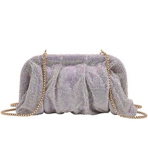 Dans la vente chaude dîner femmes nouvelle mode chaîne imprimé léopard ensemble diamant pochette - Product Image 1