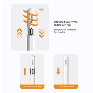 Stylet pour <span class=keywords><strong>iPad</strong></span> - Compatible <span class=keywords><strong>Apple</strong></span> <span class=keywords><strong>Pencil</strong></span> USB-C avec sensibilité à l'inclinaison, rejet de la paume, charge rapide - Pour <span class=keywords><strong>iPad</strong></span> Pro/<span class=keywords><strong>Air</strong></span>/Mini 2018-2025 - Product Image 3