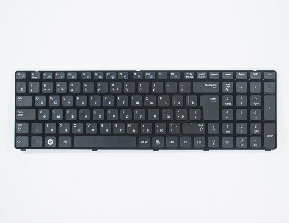 Русская клавиатура для SAMSUNG R778 R780 series rus black
