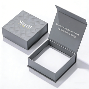 Boîtes rigides personnalisées pour chemises de travail avec logo en feuille d'aluminium, emballage de luxe pour cadeaux d'entreprise, avec message <span class=keywords><strong>magnétique</strong></span> personnalisé - Product Image 1