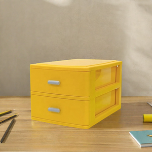 Elegante 2/3/<span class=keywords><strong>4</strong></span> Schichten kleine rechteckige Kunststoff Tischplatte Schubladen Schrank mehr schicht ige Home Space Aufbewahrung sbox Schreibtisch Organizer - Product Image 2