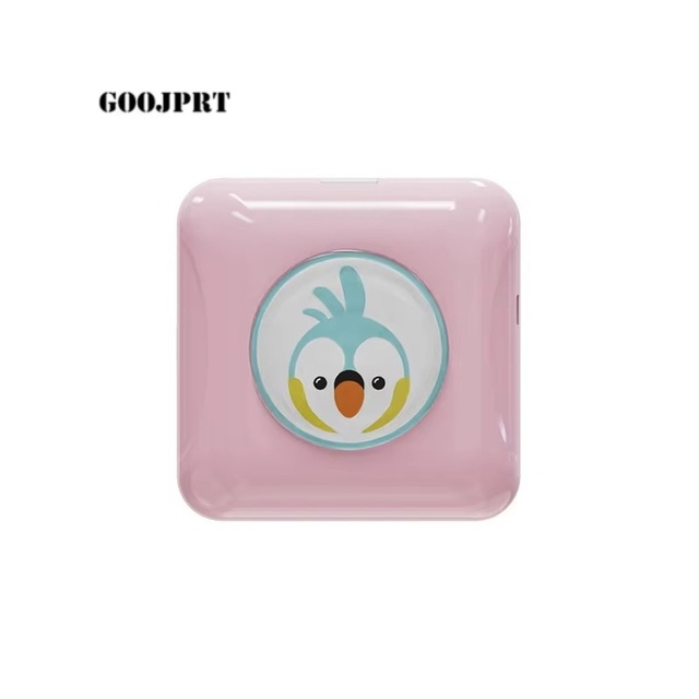 Mini Handy Photo Portable Wireless Thermal Label Printer Children Kids Gift Home Use Printing Stickers Stock 1200mAh Battery