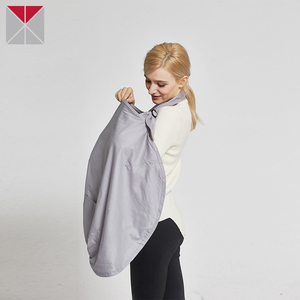 Écharpe d'allaitement à confidentialité totale à 360 degrés, multi-usages, en coton doux, <span class=keywords><strong>housse</strong></span> <span class=keywords><strong>de</strong></span> siège auto pour bébé, pour l'allaitement, gris, couverture d'allaitement pour bébé - Product Image 4