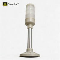 Otennlux Produsen Berkualitas Tinggi Harga Pabrik Lampu Menara LED 3 Warna dengan Buzzer Keras untuk Mesin Perkakas CNC