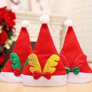 Chapeaux de Noël LED Lumineux de Bonne Qualité, Colorés et Clignotants, pour Fêtes de Fin d'Année, Motifs Bonhomme de Neige, Élan et Père Noël, pour Enfants et Adultes - Product Image 4