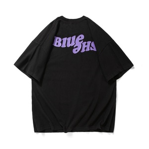 เสื้อยืดโลโก้ QUATU แบบสั่งทำ ผ้าฝ้าย 100% 230 กรัม เสื้อยืดผู้ชาย เสื้อผ้าสตรีทแวร์ เสื้อยืดโอเวอร์ไซส์สำหรับผู้ชาย - Product Image 2
