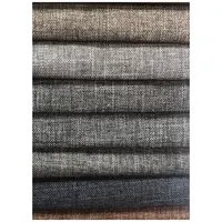 H01P-tapicería de sofá para el hogar, tela de lino y poliéster con apariencia de sofá