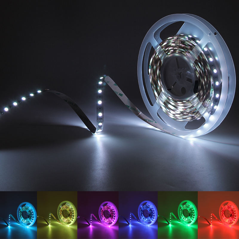 Pixel 5050 60D Addressable RGB Magic DC 5V Running RGBW LED Strip With Controller