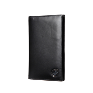 luxury Single <b>Fold</b> Open Design Customizable Logo Unisex Short Genuine Leather Wallet with Nylon Lining - Product Image 2