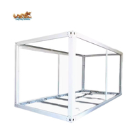20ft acier galvanisé préfabriqué rapide 6m longueur assembler conteneur d'expédition maison cadre en acier