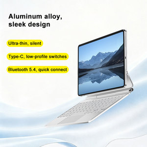 Teclado Mágico Flotante de Aleación de Aluminio para iPad 11" A16 2025 iPad 10.ª Generación 10.9" <span class=keywords><strong>2022</strong></span>, Teclado Inalámbrico Desmontable para Tablet, ODM OEM - Product Image 5