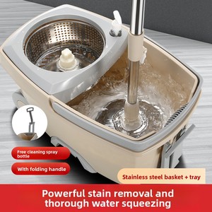 Top Selling Household Items Cleaning Product 360 <b>Mop</b> <b>and</b> Self Separation Dirty <b>Bucket</b> Set with Wheels for Floor Use - Product Image 4