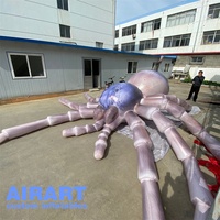 Ballon araignée gonflable géant pas cher, jouet araignée en peluche gonflable pour la décoration de structure