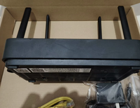 Router WiFi6 Jinglai CR6608 Usado con Soporte Oficial de OpenWRT, AX1800 de Alta Ganancia, Doble Banda 2.4G 5G 1800Mbps, 4 Antenas Externas, 1 Año de Garantía