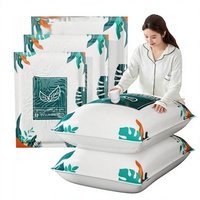 Sac de compression sous vide extra-large 100x80cm pour le rangement domestique, réutilisable, en matériau PAPE épaissi