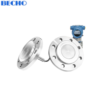 BECHO Double Flange Differential Pressure Level Transmitter 4-20mA Hart Protocol for Industrial Process Control