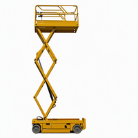 Plateforme de travail aérienne mobile à ciseaux autopropulsée, plateforme élévatrice électrique à batterie, 4m, 6m, 8m, 10m, 12m, 16m pour la construction