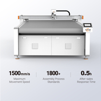Machine de découpe de cuir grand format CNC Realtop 2125 pour la production de sièges de voiture, de tableaux de bord et de tapis de sol