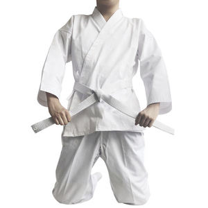 | Uniforme de karaté blanc sur mesure, prix bas, fabrication en gros sur mesure, 100% coton, fabricants d'uniformes de karaté - Product Image 2