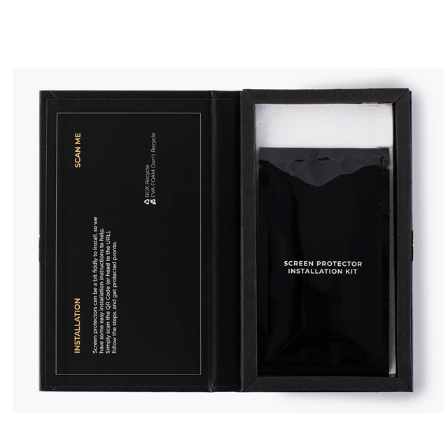 Custom Cell Mobile Phone case Packaging Box Empty Tempered Glass Screen Protector Package Box for Screen Protector