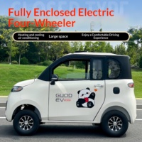 Nouvelle Voiture Électrique à Quatre Roues Fermée 2026 pour Femmes et Personnes Âgées à Usage Domestique, Alimentée par Batterie 1000W