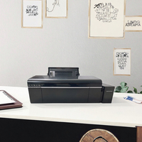 Harga Terbaik Pasokan Mesin Printer Inkjet Sublimasi Fleksibel Multifungsi Otomatis 4 Warna Ukuran A4 Bekas L1805 Garansi 1 Tahun