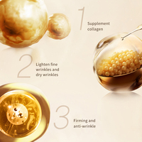 Kit de soin du visage 4 pièces anti-âge et éclaircissant au collagène minéral d'escargot et or 24 carats, fabrication OEM/ODM