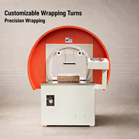 Machine de scellage transversal de cartons à technologie de pointe pour entrepôts e-commerce, à enveloppement circulaire complet