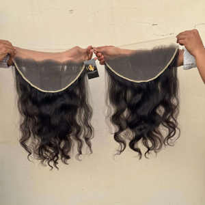 100% brésilienne vierge de qualité 11A 12A prix usine indien brut bouclés paquets de cheveux humains et HD 5x5 6x6 13x6 dentelle frontale fermeture - Product Image 2