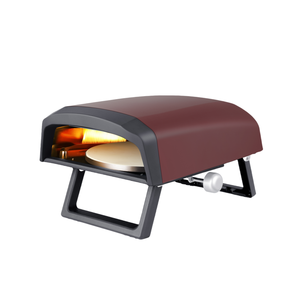 Horno de pizza de gas giratorio de 12 pulgadas, fabricante de pizza portátil para cocina al aire libre y camping - Product Image 4