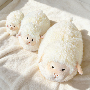 Peluche di Agnello Riccio e Paffuto, Adorabile Pecora Imbottita, <span class=keywords><strong>Regalo</strong></span> Perfetto per Bambini, Simpatico Animale di Peluche - Product Image 6
