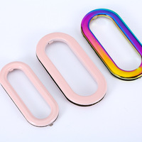 Usine taille personnalisée logo chaussure sweats à capuche vêtement en métal 14.5mm oeillet ovale oeillet oeillets en métal pour cuir