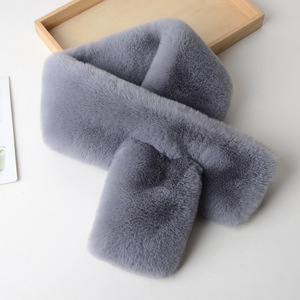 <span class=keywords><strong>Sciarpa</strong></span> Ispessita Autunno e Inverno <span class=keywords><strong>Sciarpa</strong></span> Calda in Pelliccia da Donna in Pelliccia di Coniglio con Stampa <span class=keywords><strong>Leopardata</strong></span> - Product Image 6