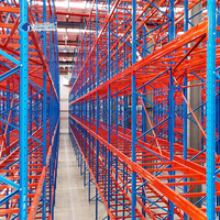 Estanterías Industriales con Certificación CE, Sistema de Almacenamiento de Palés Estándar Europeo para Centro Logístico