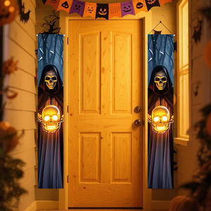 Banderín Decorativo para Puerta con Diseño de Fantasmas para Halloween 2026, Venta Directa de Fábrica - Product Image 3