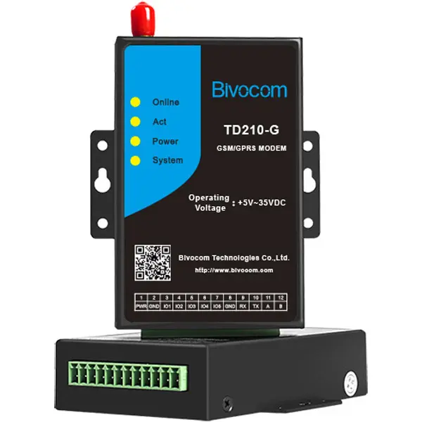 Bivocom Industrial Modem IP yang didukung seluler 3G dengan RS232 RS485 LTE DTU