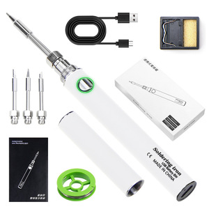 Fer à souder portable USB 5V avec capuchon de protection pour la pointe, outil de réparation de soudure alimenté par une batterie externe - Product Image 2